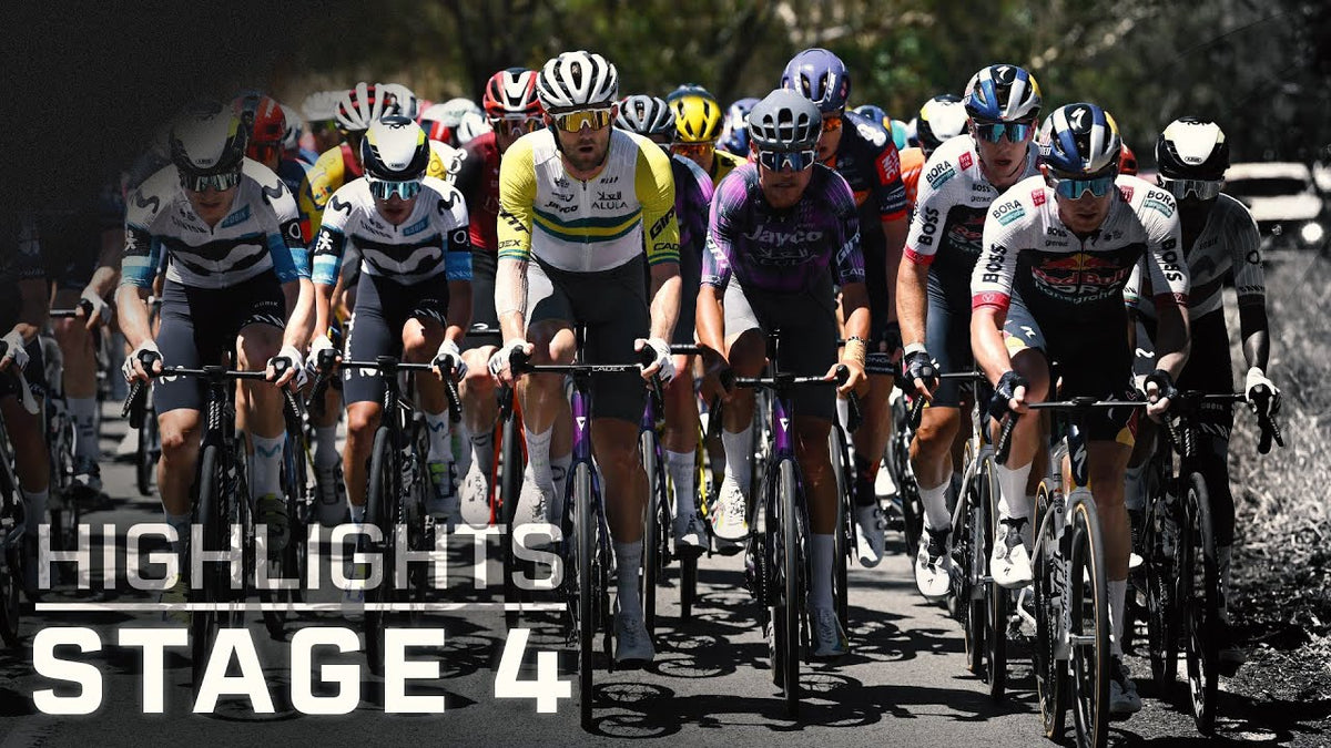 Tour Down Under 2025, Stage 4: highlights (NBC Sports)