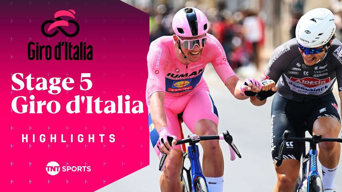 Giro d'Italia 2025, Stage 5: highlights (TNT Sports Cycling)