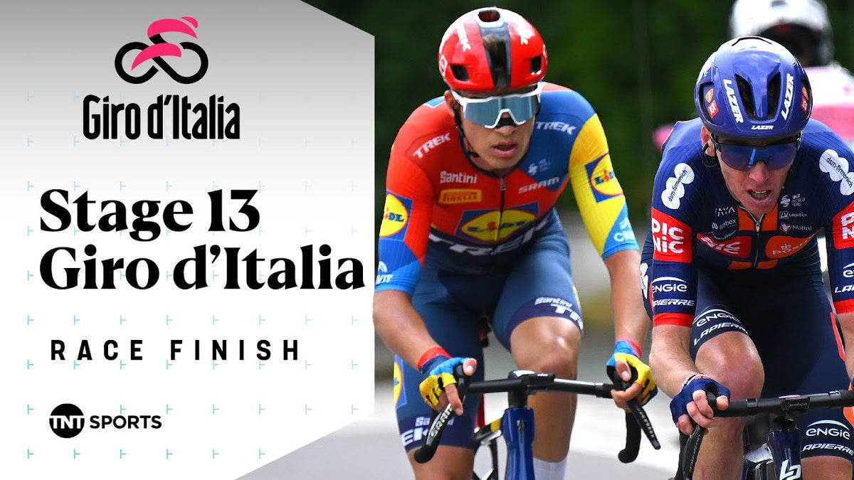 Giro d'Italia 2025, Stage 13: final km (TNT Sports Cycling)