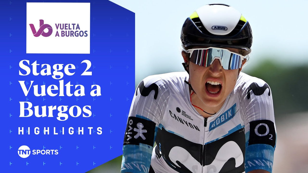 Vuelta a Burgos Feminas 2025, Stage 2: highlights (TNT Sports Cycling)