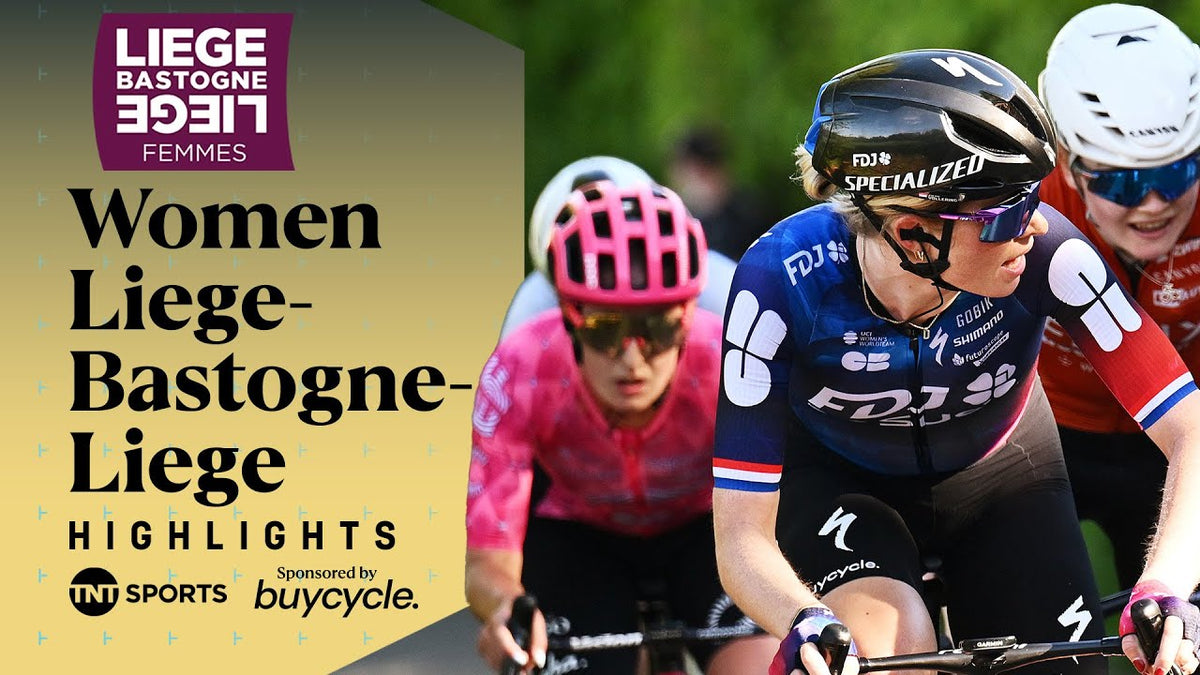 Liège-Bastogne-Liège Femmes 2025: highlights (TNT Sports Cycling)