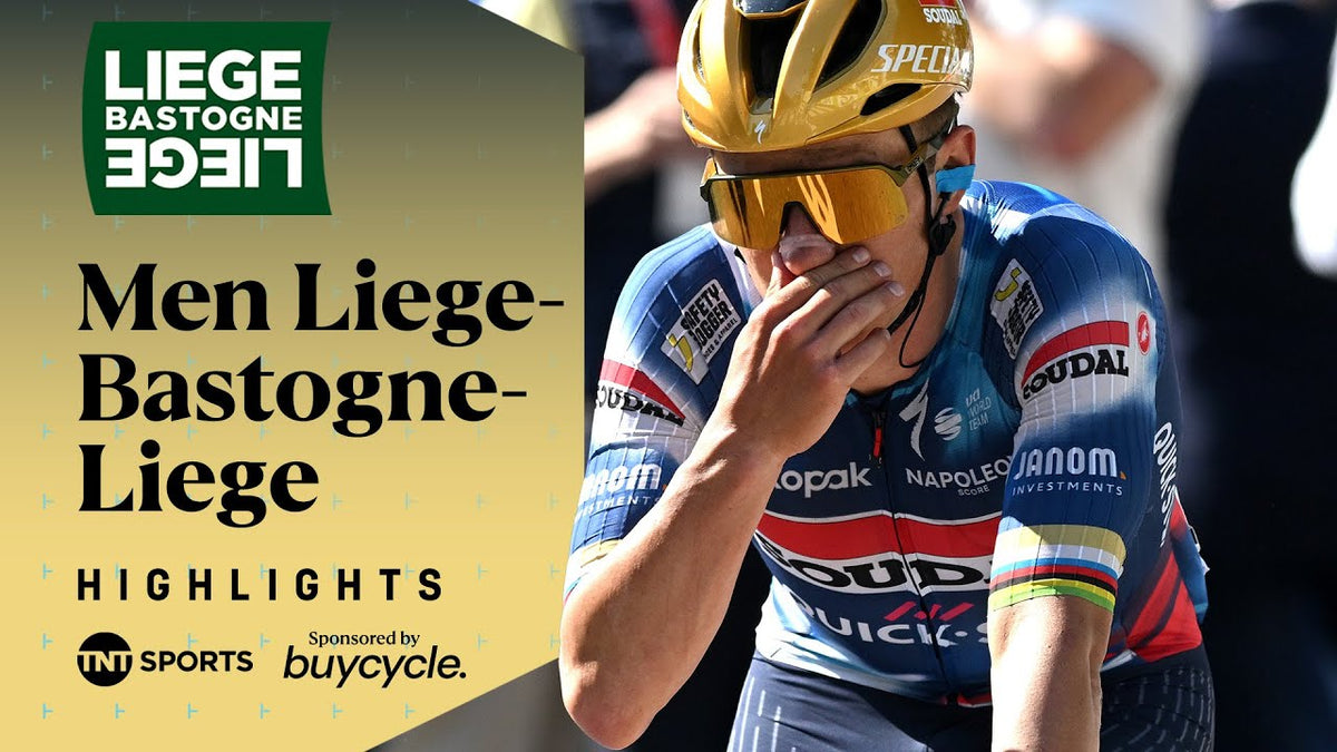 Liège-Bastogne-Liège 2025: highlights (TNT Sports Cycling)