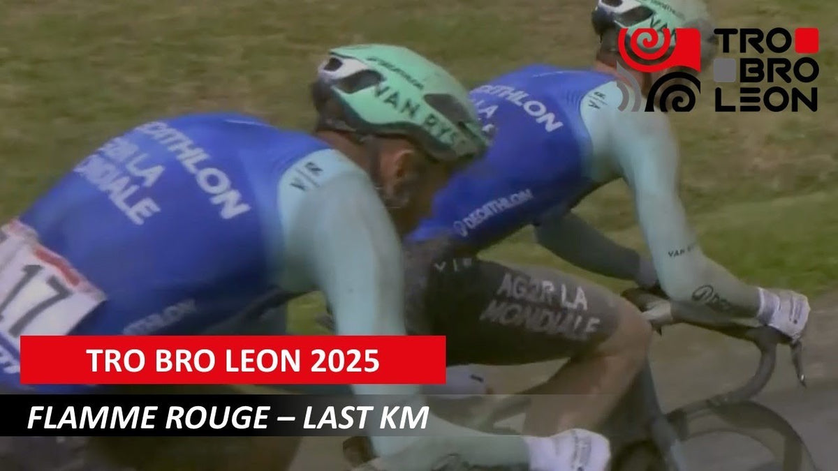 Tro-Bro Léon 2025: final km (Tour de France)
