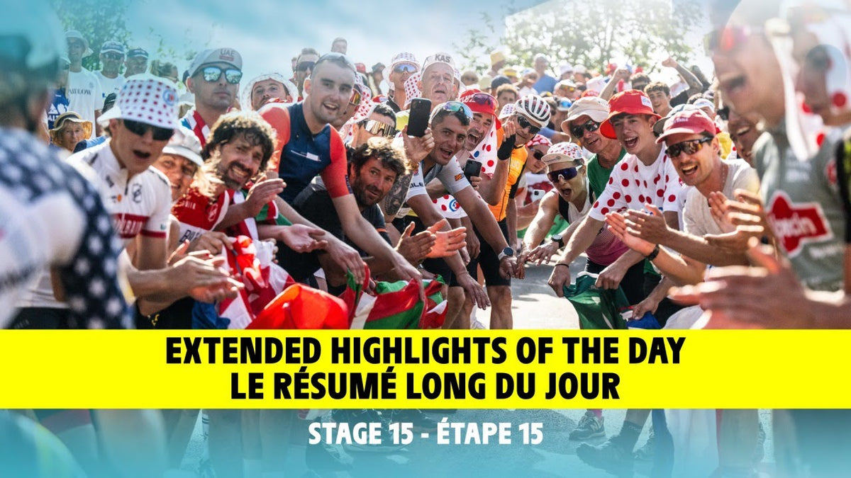 Tour de France 2025, Stage 15: highlights (Tour de France)
