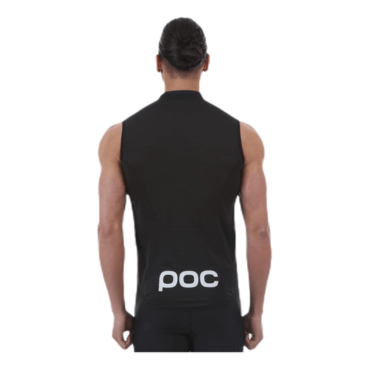 POC, Essential Road Wind Vest, Cycling Jacket, Uranium Black, S by NR Outlet
