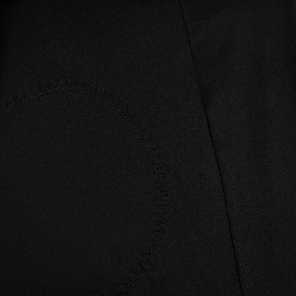 Chamois stitching detail