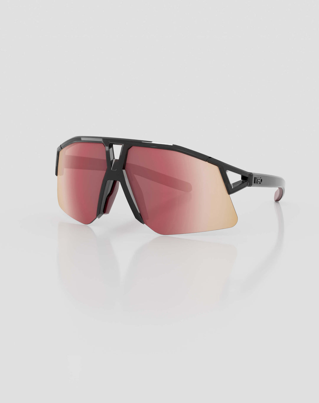 Koo Hype in Strade Bianche Black Glass / Siena Red Mirror