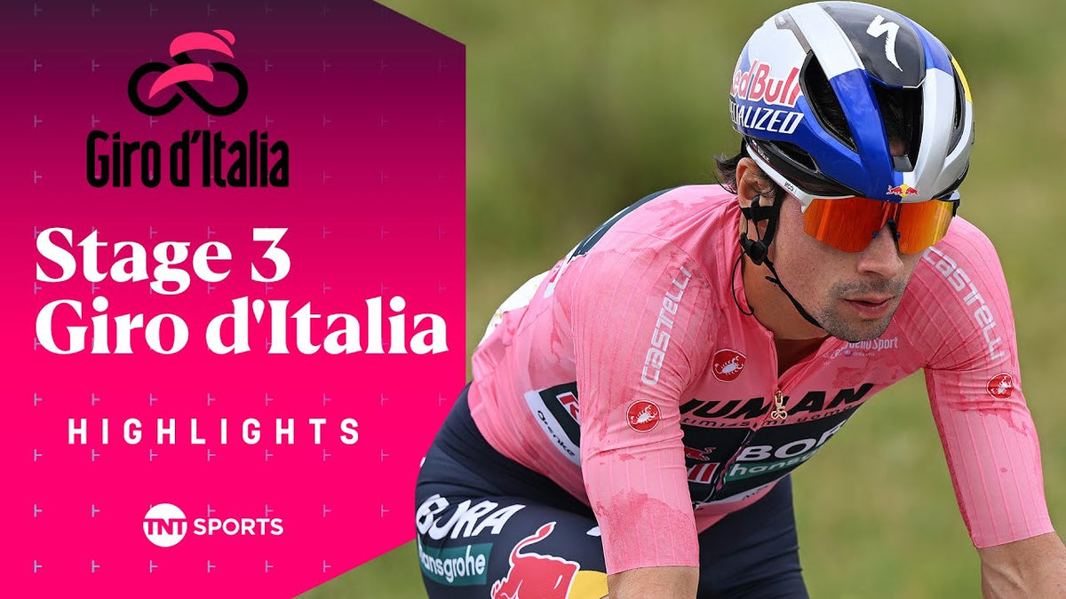 Giro d'Italia 2025, Stage 3: highlights (TNT Sports Cycling)