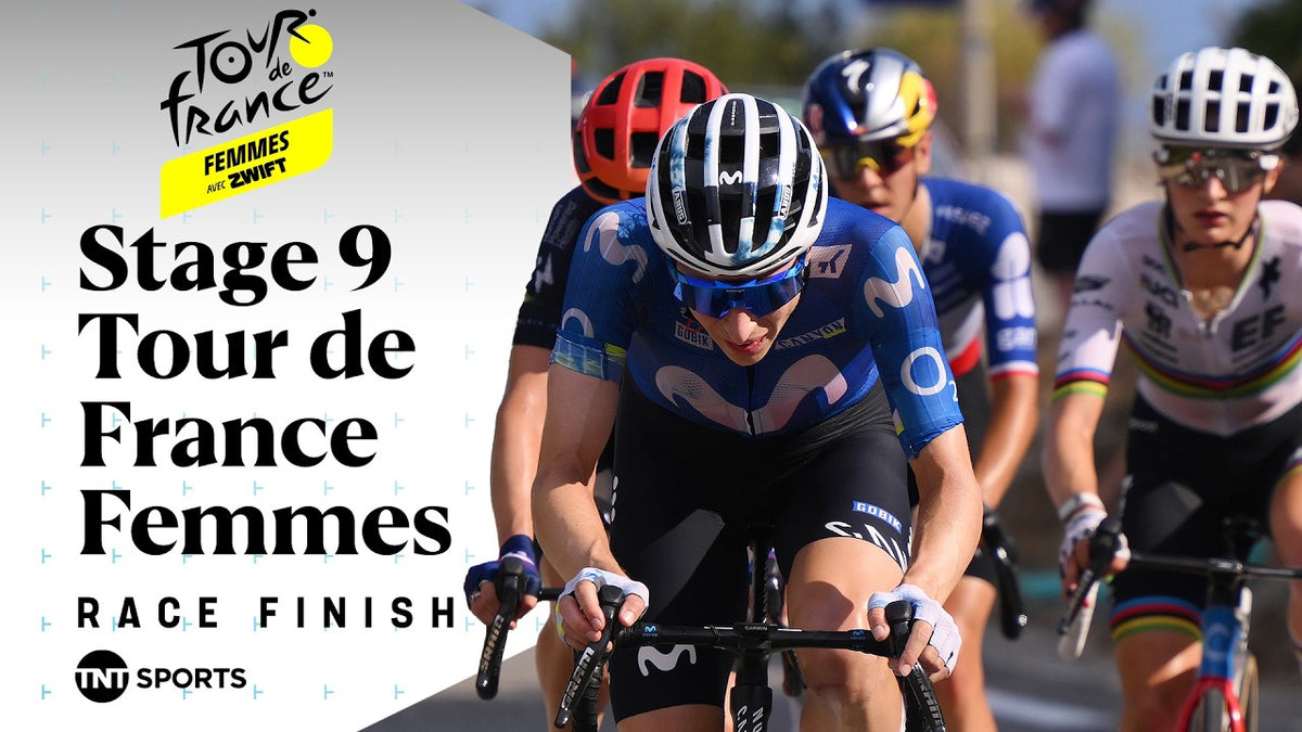 Tour de France Femmes 2026, Stage 9: final kilometres (TNT Sports Cycling)