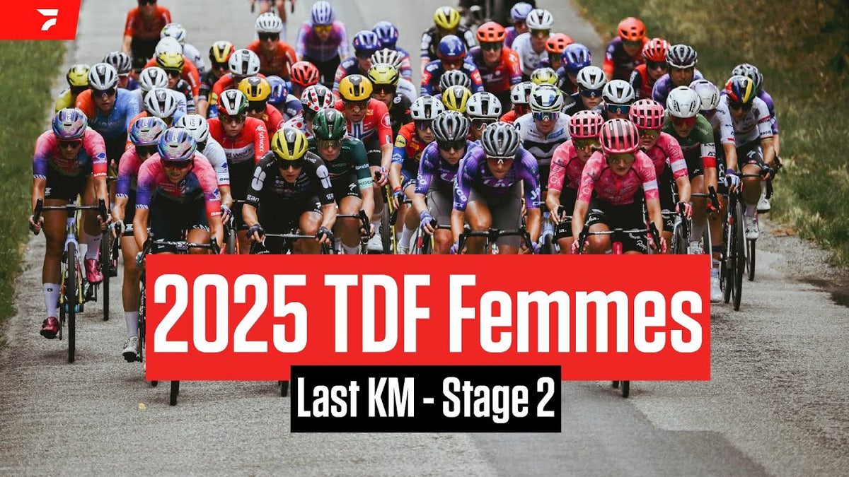 Tour de France Femmes 2025, Stage 2: final km (FloBikes)