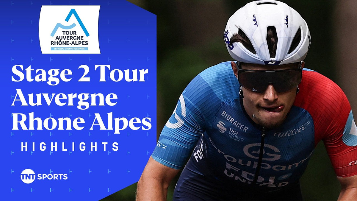 Tour Auvergne-Rhône-Alpes 2026, Stage 2: highlights (TNT Sports Cycling)