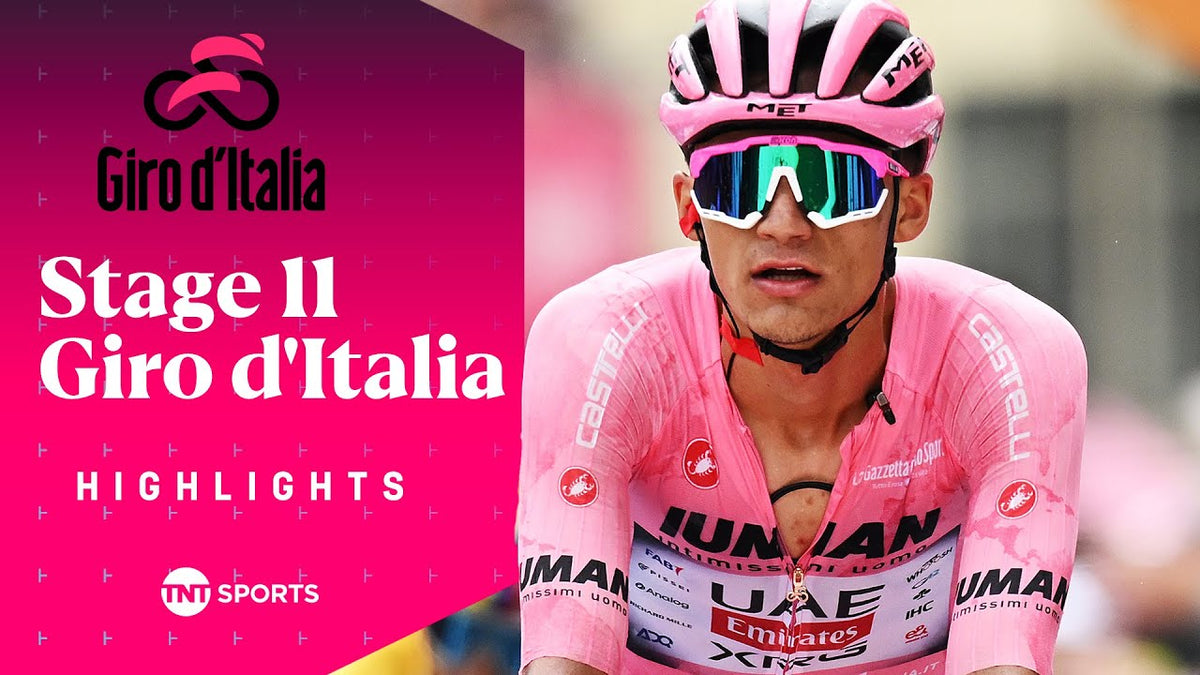 Giro d'Italia 2025, Stage 11: highlights (TNT Sports Cycling)