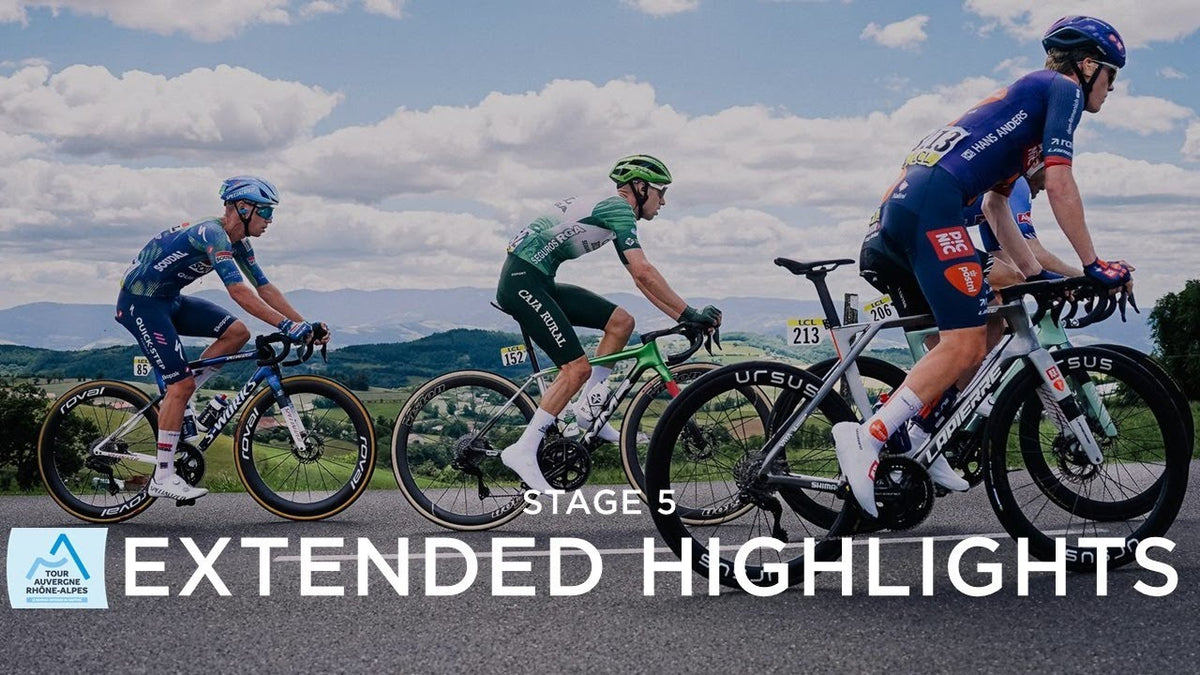 Tour Auvergne-Rhône-Alpes 2026, Stage 5: extended highlights (Tour de France)