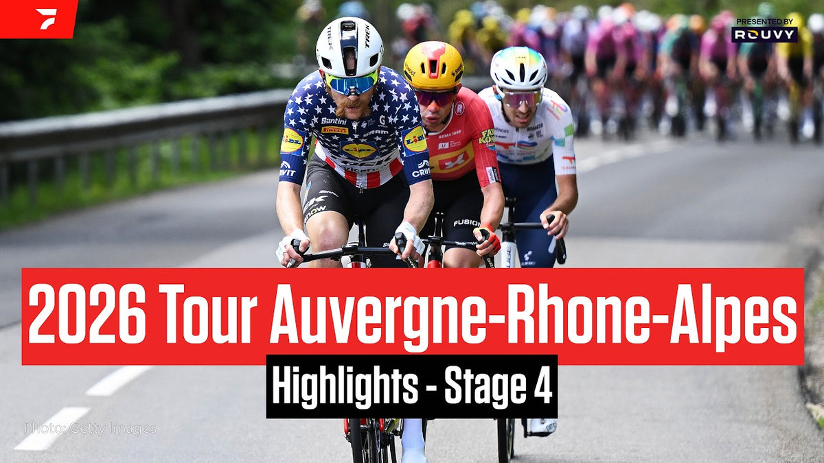 Tour Auvergne-Rhône-Alpes 2026, Stage 4: highlights (FloBikes)