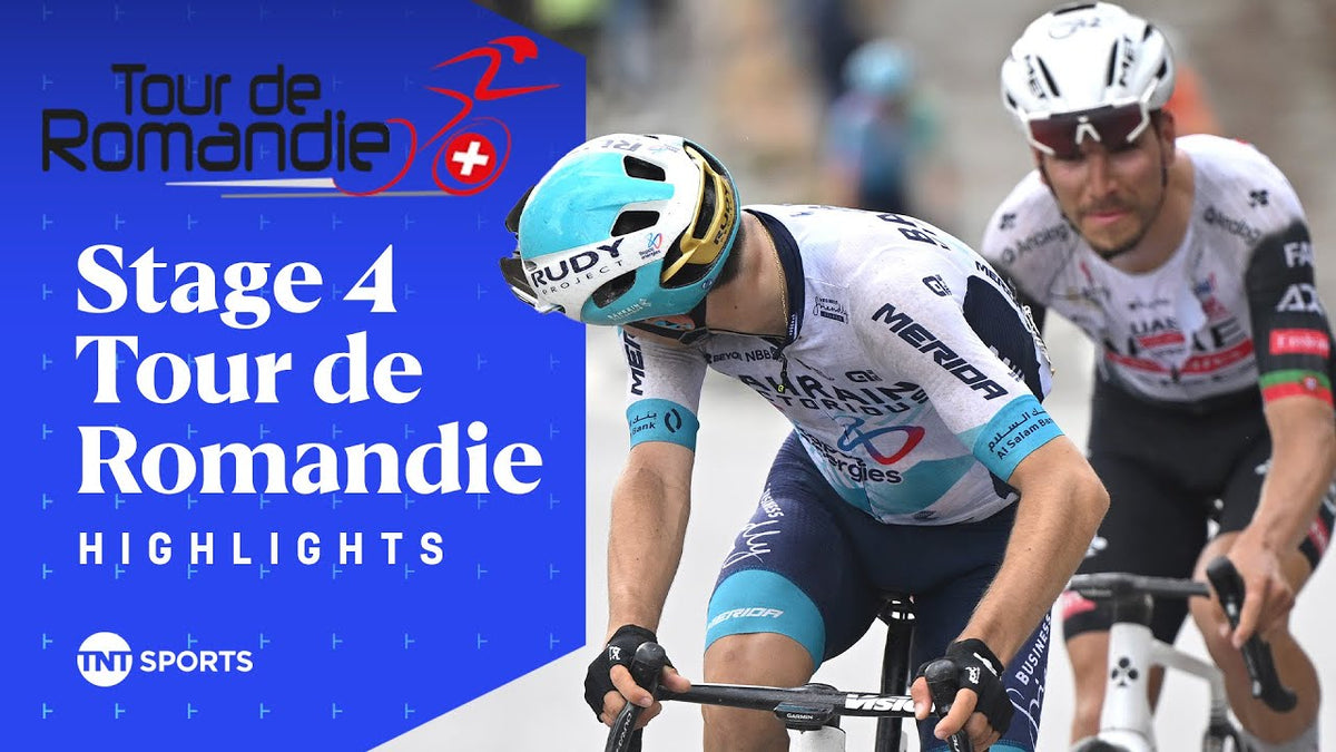Tour de Romandie 2025, Stage 4: highlights (TNT Sports Cycling)