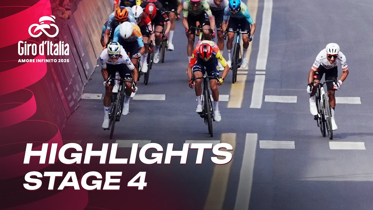 Giro d'Italia 2026, Stage 4: highlights (Giro d'Italia)