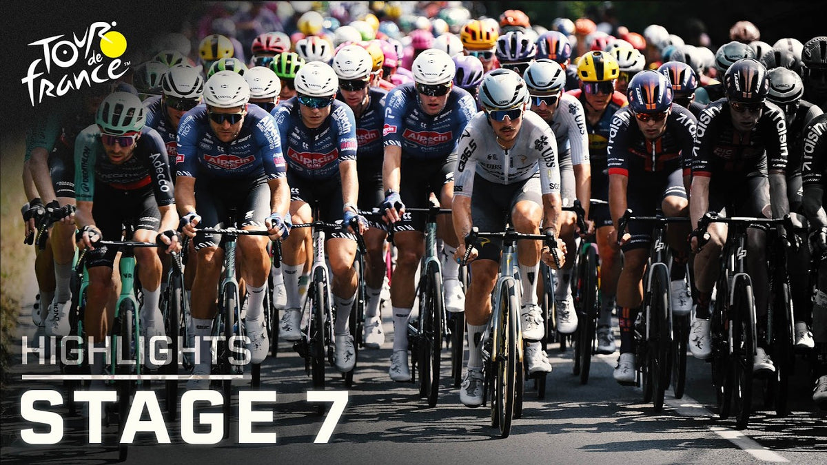 Tour de France 2026, Stage 7: extended highlights (NBC Sports)