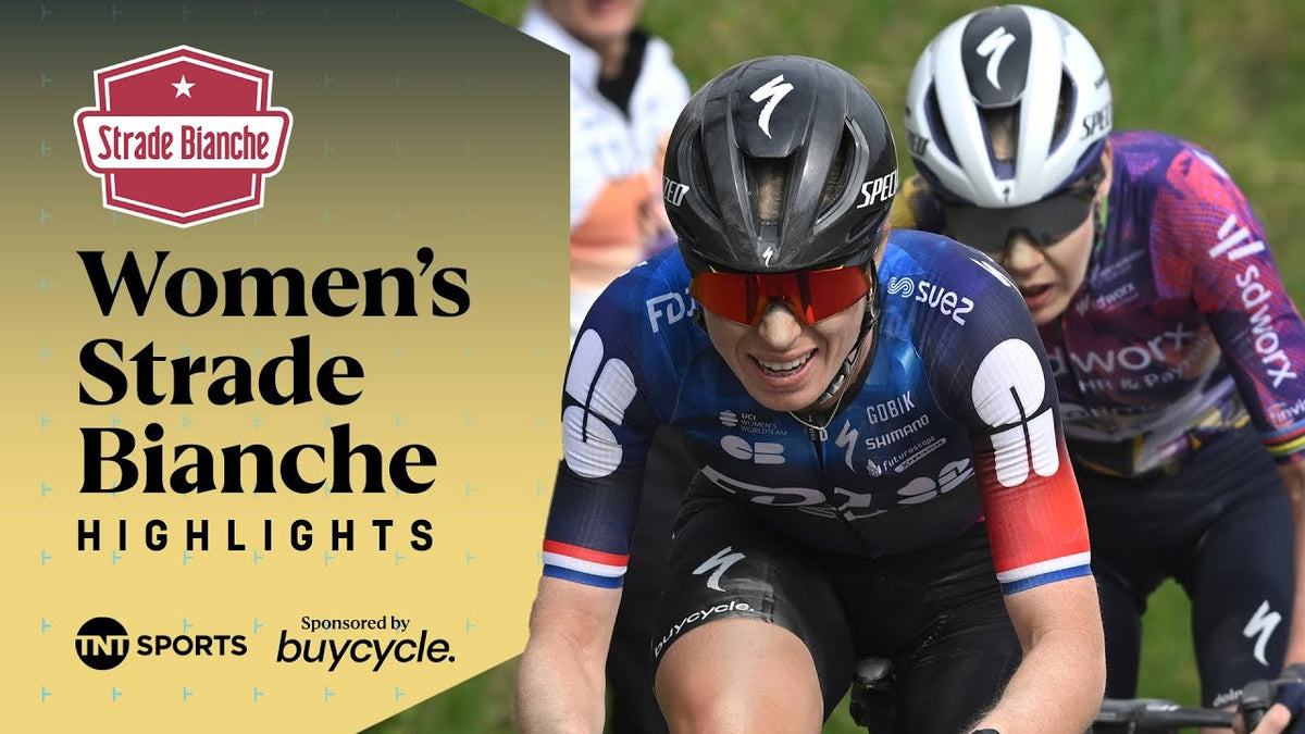 Strade Bianche Donne 2025: highlights (TNT Sports Cycling)