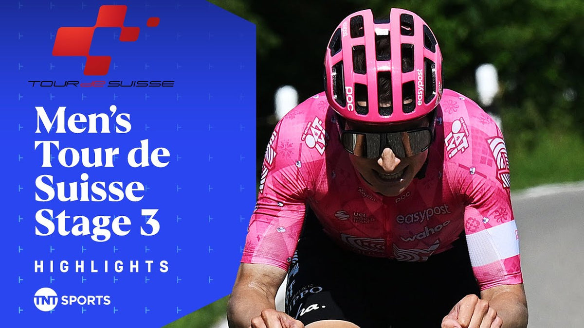 Tour de Suisse 2025, Stage 3: highlights (TNT Sports Cycling)