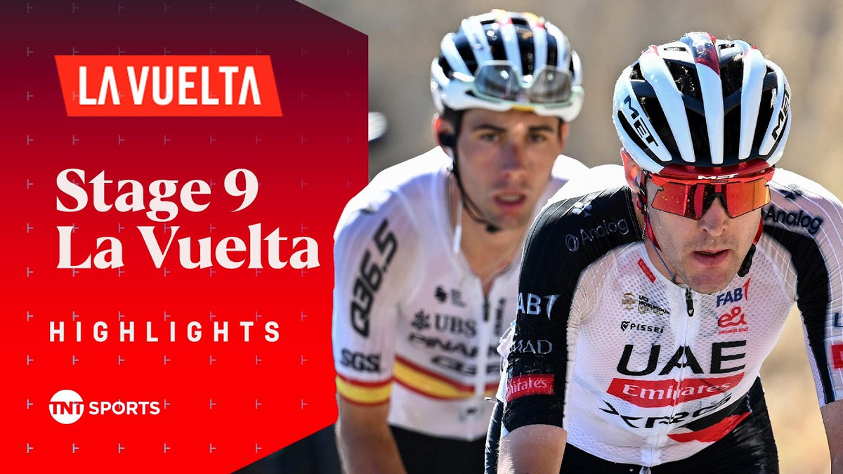 Vuelta a España 2026, Stage 9: highlights (TNT Sports Cycling)