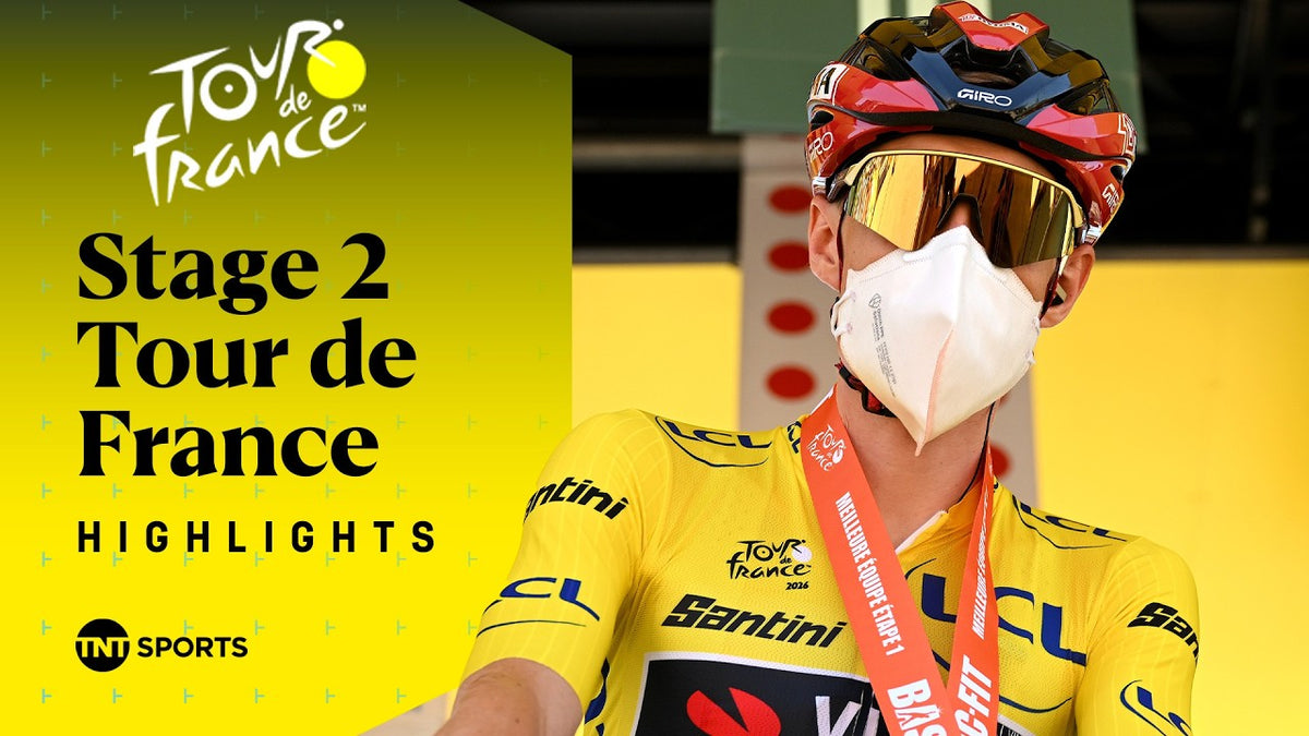 Tour de France 2026, Stage 2: highlights (TNT Sports Cycling)