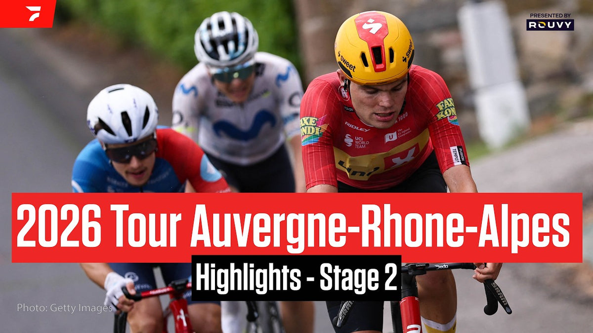 Tour Auvergne-Rhône-Alpes 2026, Stage 2: highlights (FloBikes)