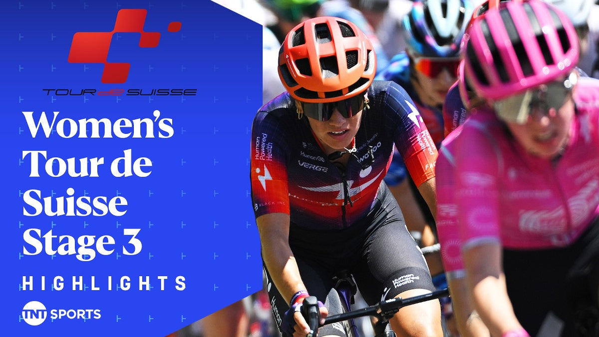 Tour de Suisse Women 2026, Stage 3: highlights (TNT Sports Cycling)
