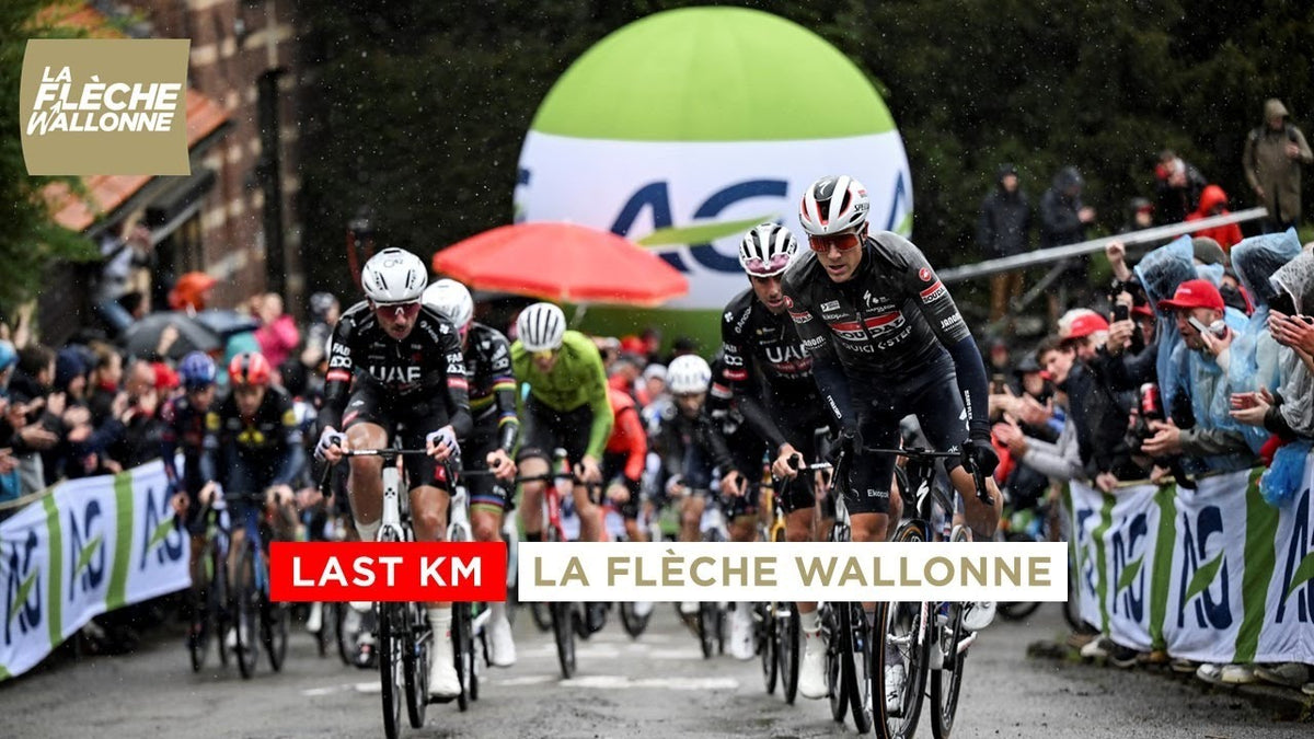 La Flèche Wallonne 2025: final km (Tour de France)
