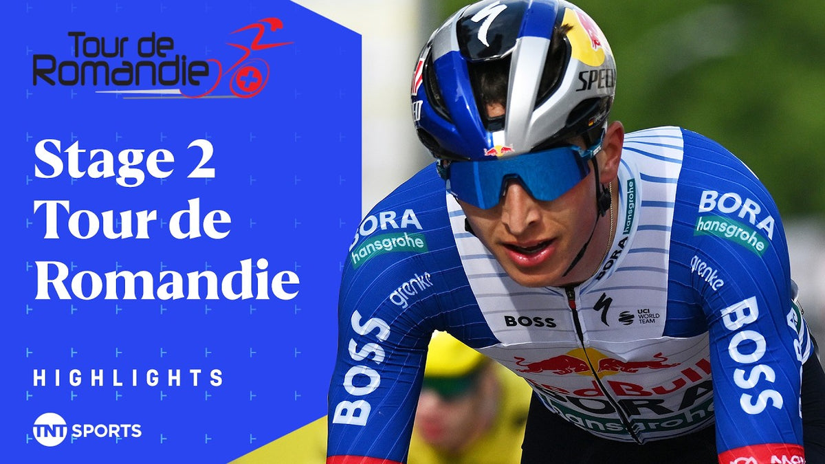 Tour de Romandie 2026, Stage 2: highlights (TNT Sports Cycling)
