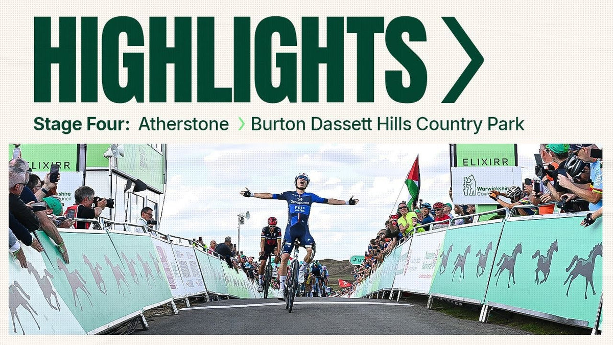 Tour of Britain Men 2025, Stage 4: highlights (Lloyds Tour of Britain)