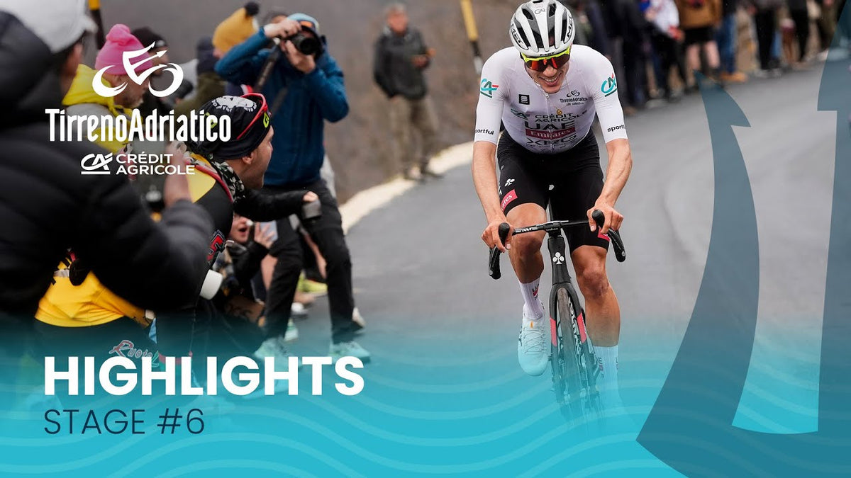 Tirreno-Adriatico 2025, Stage 6: highlights (Giro d'Italia)