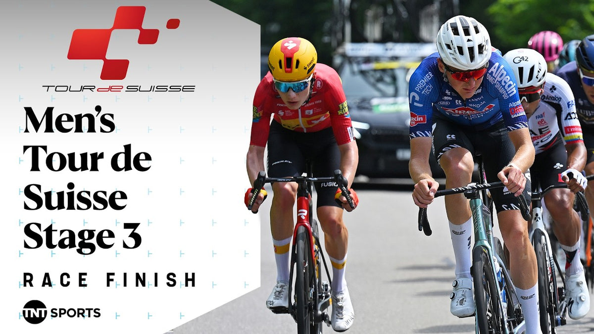 Tour de Suisse 2026, Stage 3: final kilometres (TNT Sports Cycling)