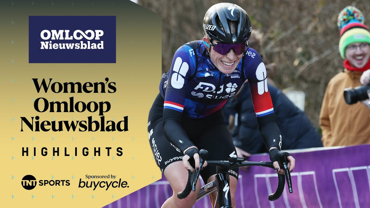 Omloop Het Nieuwsblad Women 2025: highlights (TNT Sports Cycling)