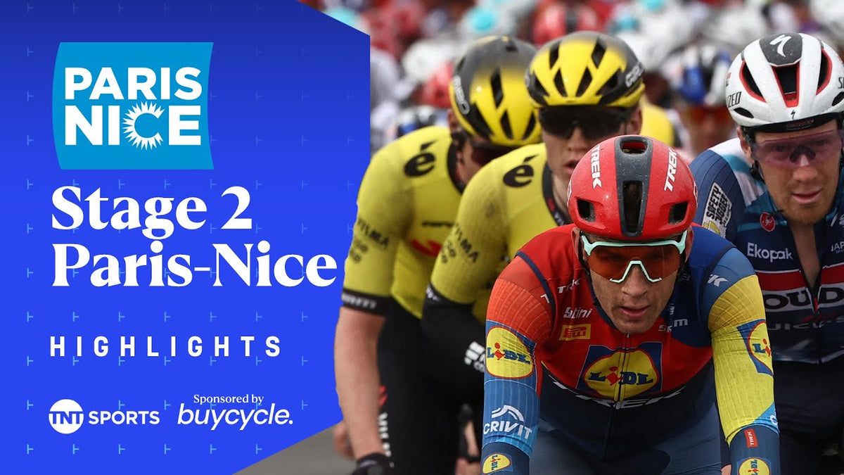 Paris-Nice 2025, Stage 2: highlights (TNT Sports Cycling)