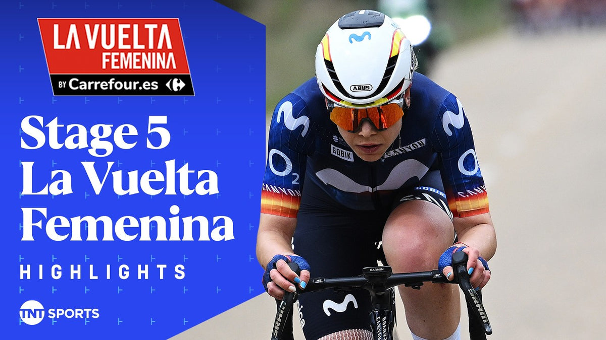La Vuelta Femenina 2026, Stage 5: highlights (TNT Sports Cycling)
