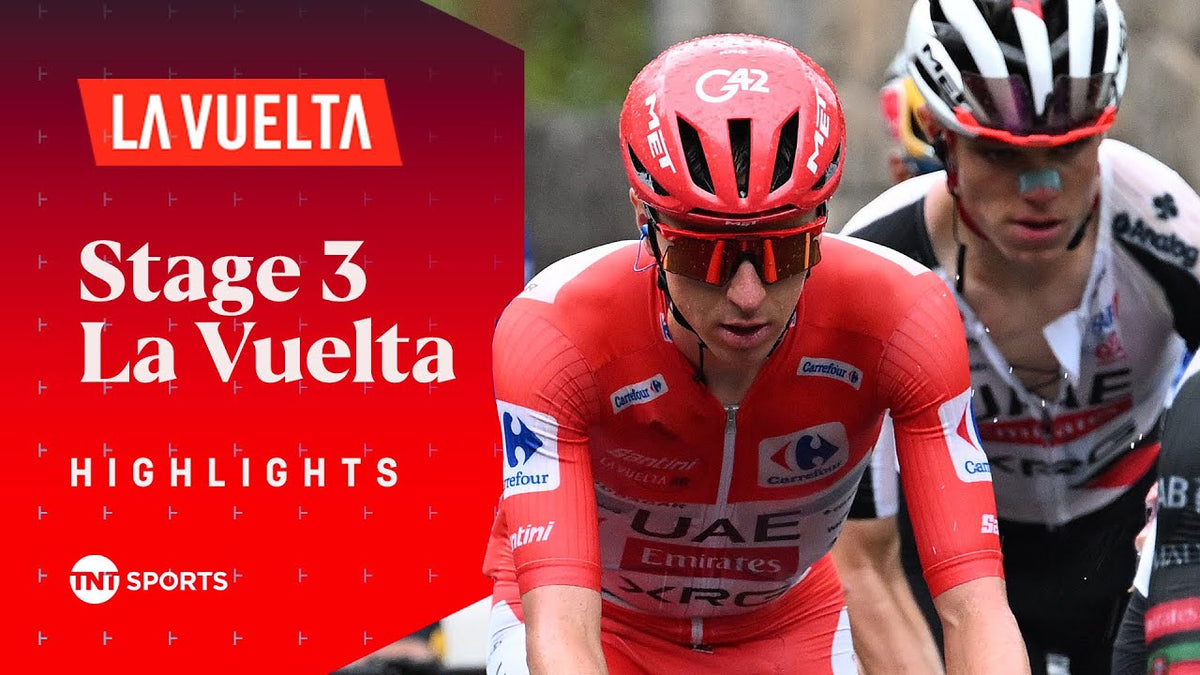 Vuelta a España 2026, Stage 3: highlights (TNT Sports Cycling)
