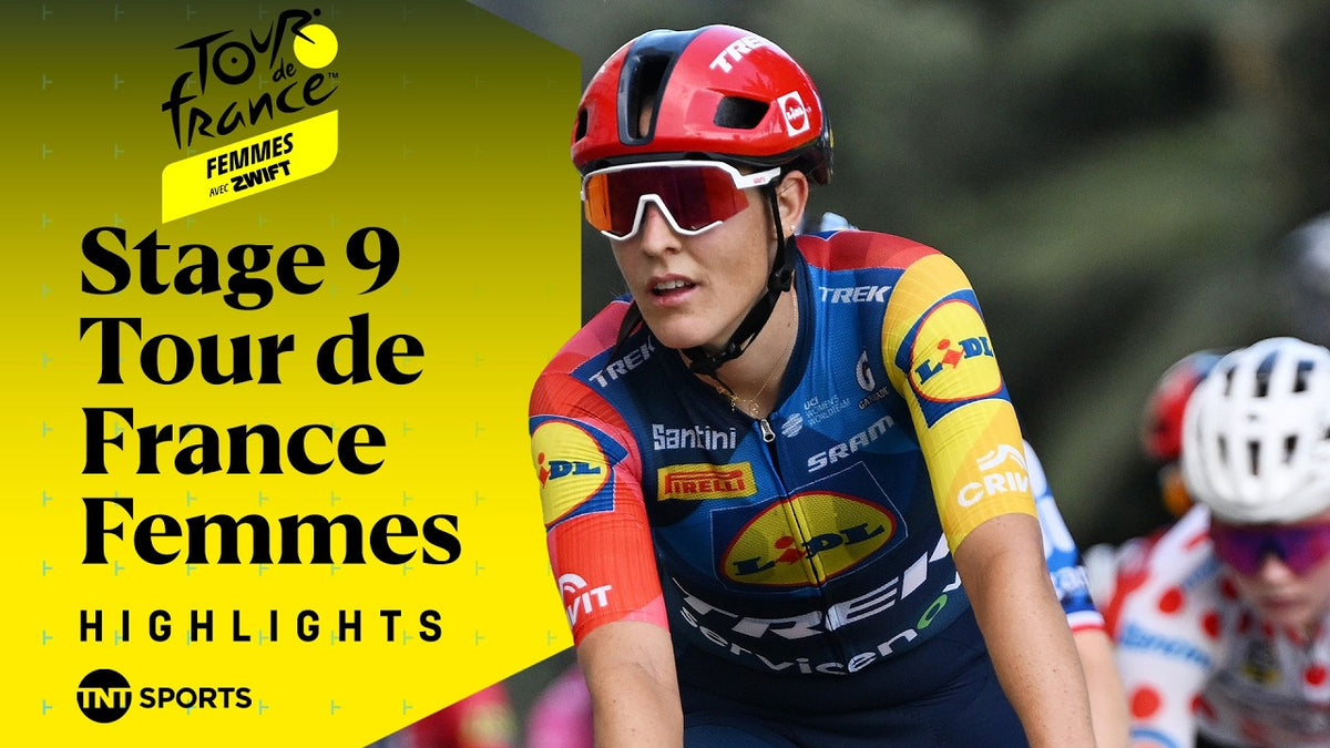Tour de France Femmes 2026, Stage 9: highlights (TNT Sports Cycling)