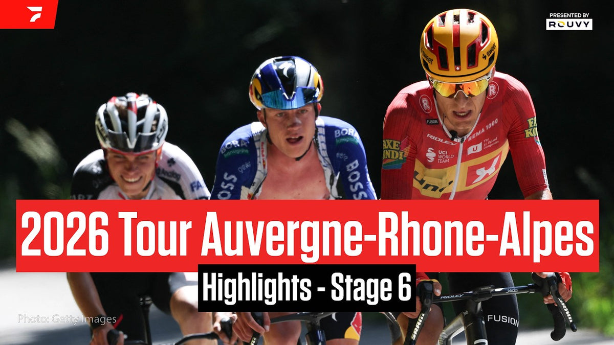 Tour Auvergne-Rhône-Alpes 2026, Stage 6: highlights (FloBikes)