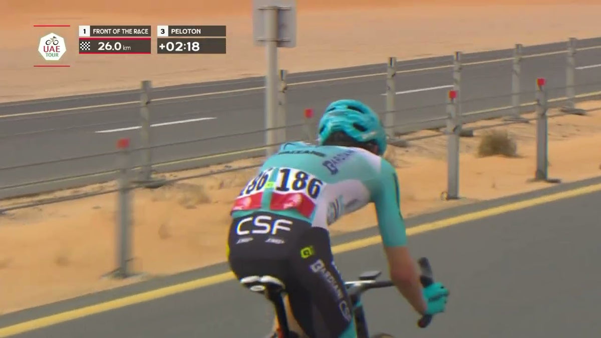 UAE Tour 2025, Stage 1: highlights (Giro d'Italia)