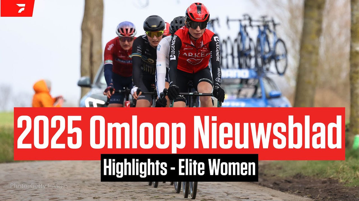 Omloop Het Nieuwsblad Women 2025: highlights (FloBikes)