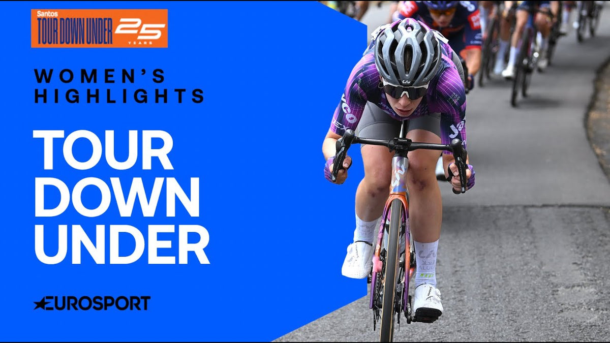 Women's Tour Down Under 2025, Stage 3: highlights (TNT Sports Cycling)
