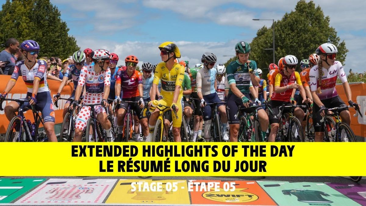 Tour de France Femmes 2025, Stage 5: highlights (Tour de France)