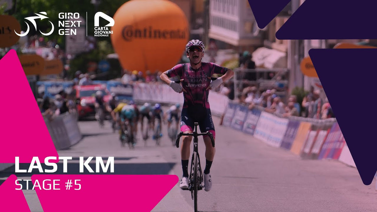 Giro Next Gen 2025, Stage 5: final km (Giro d'Italia)