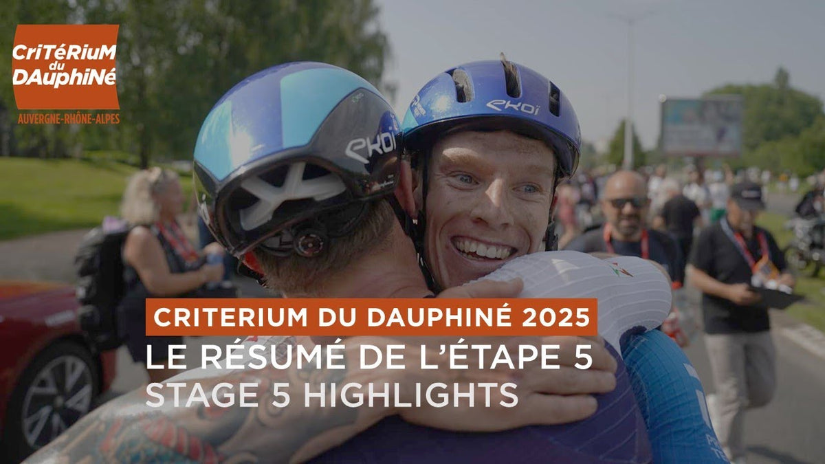 Tour Auvergne-Rhône-Alpes 2025, Stage 5: highlights (Tour de France)
