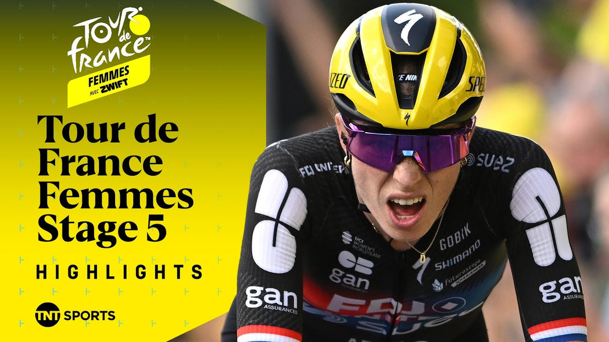Tour de France Femmes 2025, Stage 5: highlights (TNT Sports Cycling)