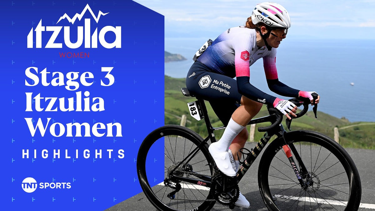 Itzulia Women 2026, Stage 3: highlights (TNT Sports Cycling)