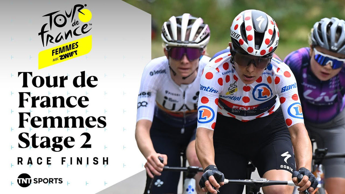 Tour de France Femmes 2025, Stage 2: final km (TNT Sports Cycling)