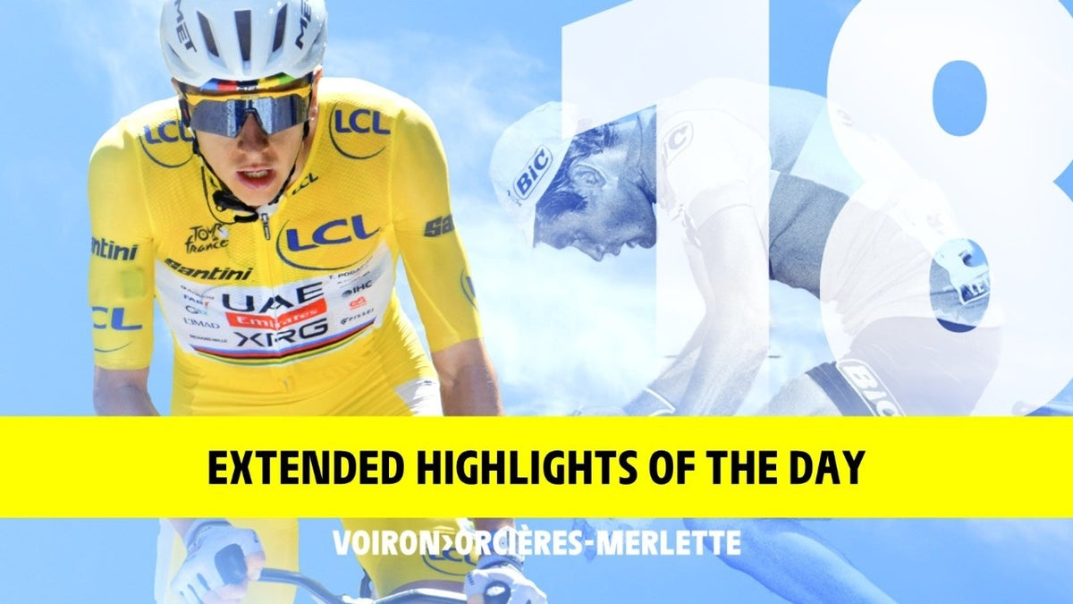 Tour de France 2026, Stage 18: extended highlights (Tour de France)