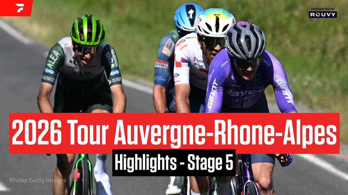 Tour Auvergne-Rhône-Alpes 2026, Stage 5: highlights (FloBikes)