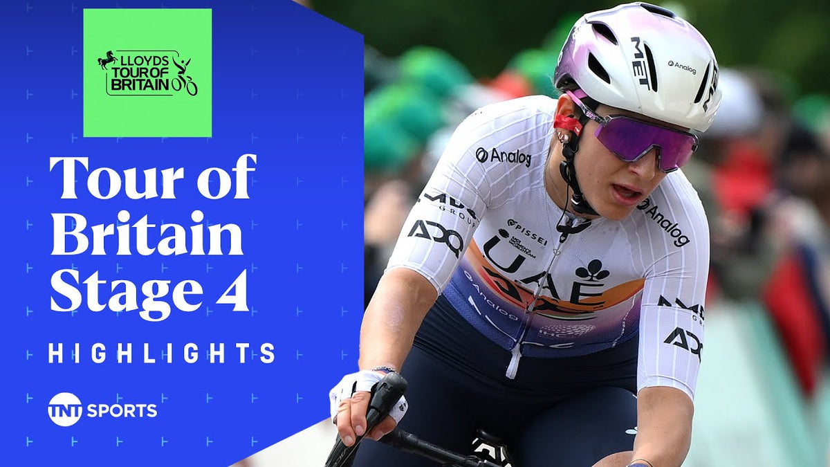 Tour of Britain Women 2025, Stage 4: highlights (TNT Sports Cycling)
